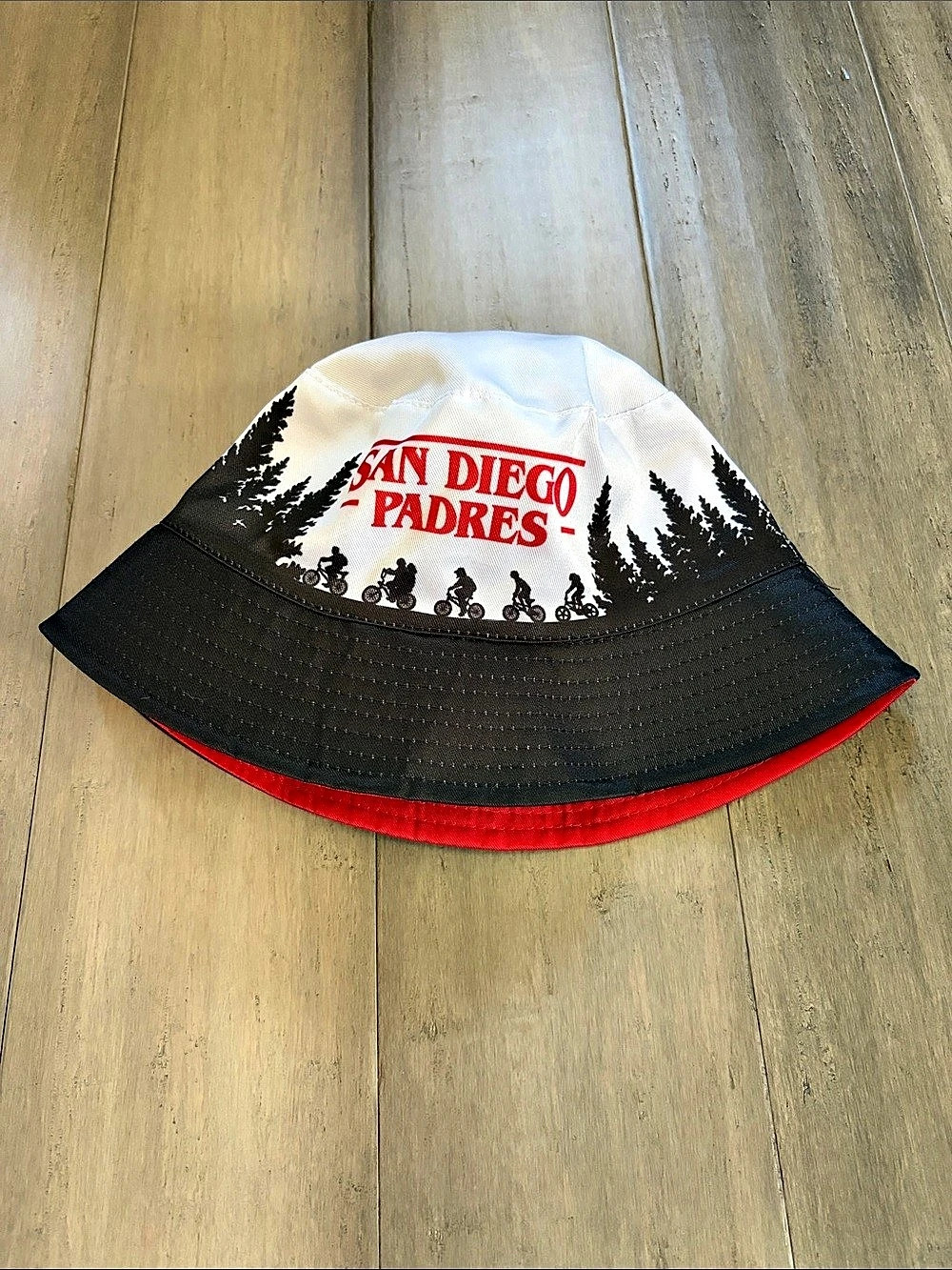 Stranger Things San Diego Padres x Stranger Things bucket hat